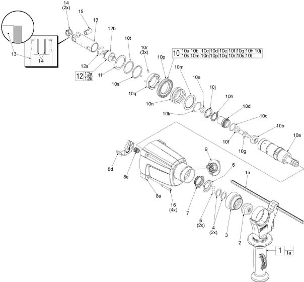 Milwaukee | 5262-21-G43B-2 | Model (Cat) Number: 5262-21 Serial